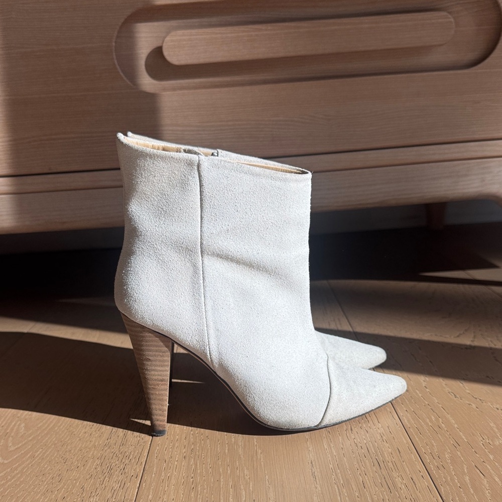 IRO Cream Heeled Boots size 37
